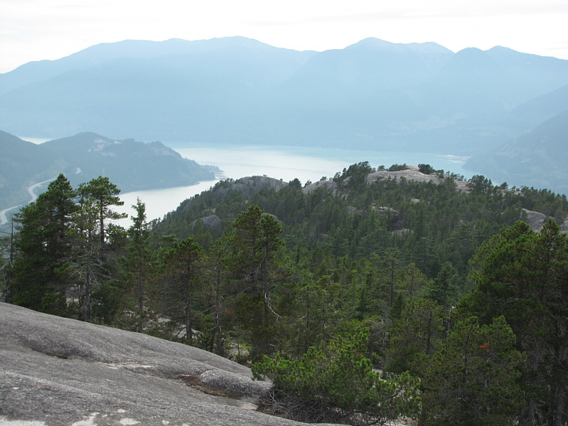 Looks like a nude sunbathing party going on at 1st Peak...