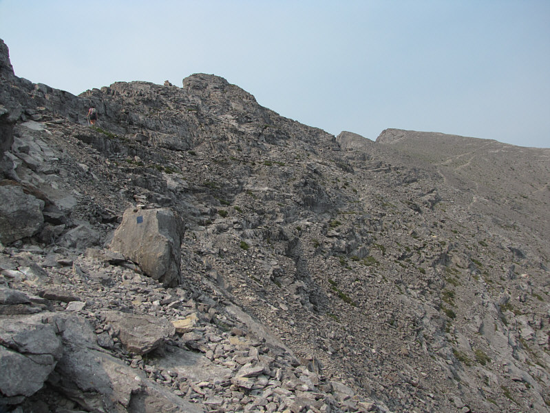 Most of the group would finally stop here.