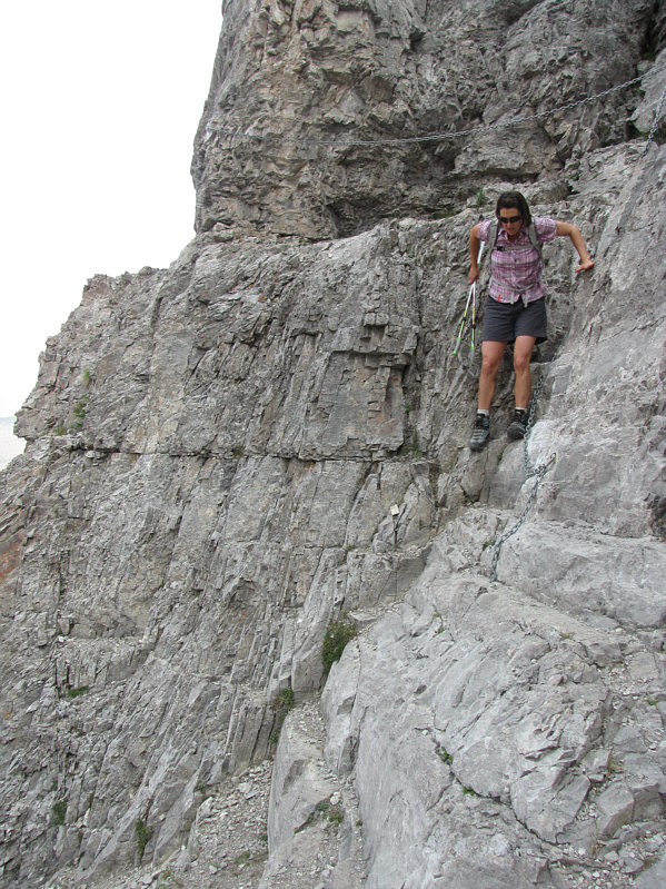 The chain kinda gets in the way in places!