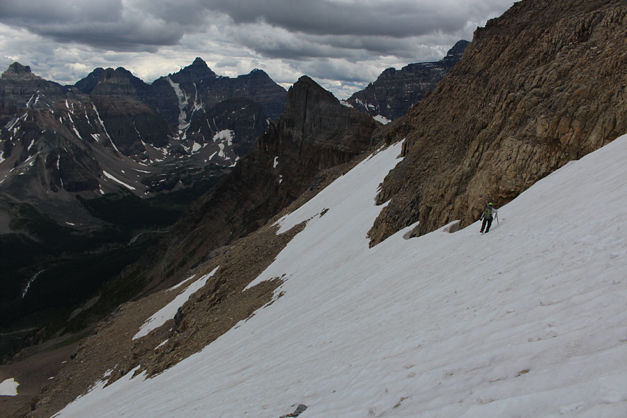 The steepness was right on the edge of my comfort level!