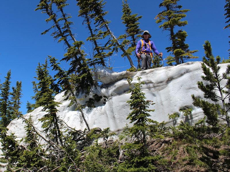 Possibly a glacier on Chaffen Ridge??