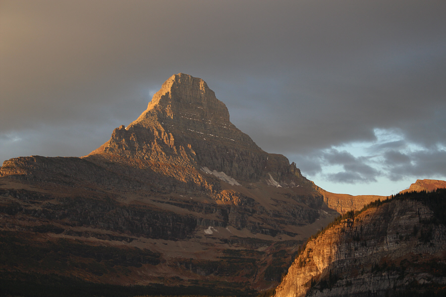 One of the best scrambles in Logan Pass.
