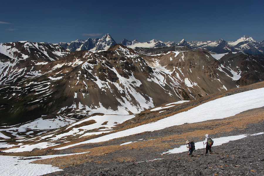 So we're gonna have to climb back up all this on the way out, eh?