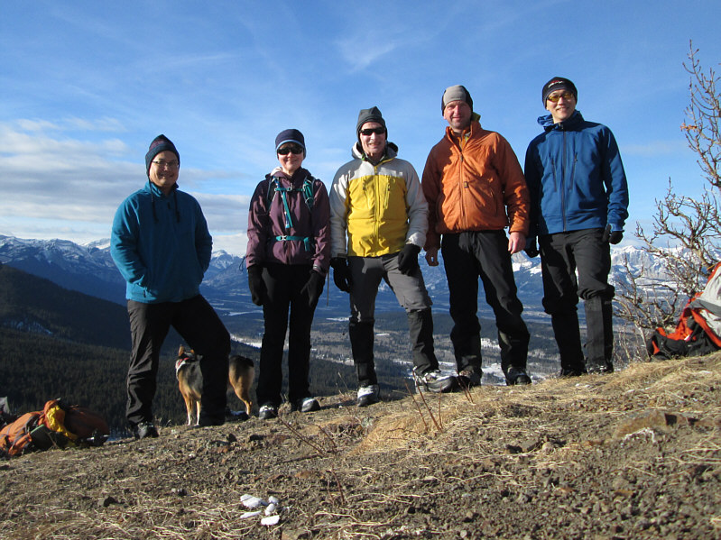 Oh and that's Tehya behind me checking out the views!