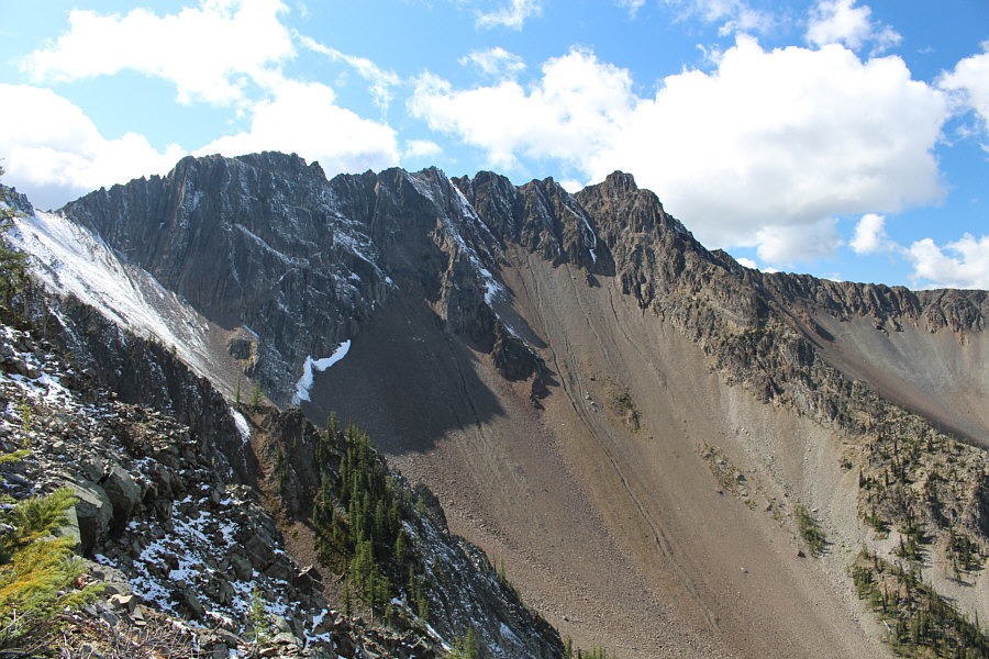 The last bump on the right looks like the highest point, but it's not.