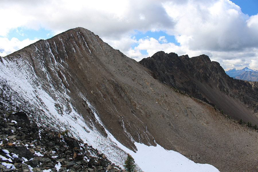 It's like this mountain has a good side and an evil side!