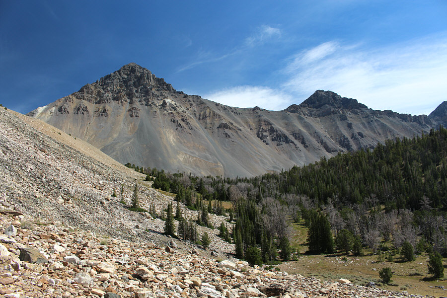 I'm actually slightly off-route from this vantage point.