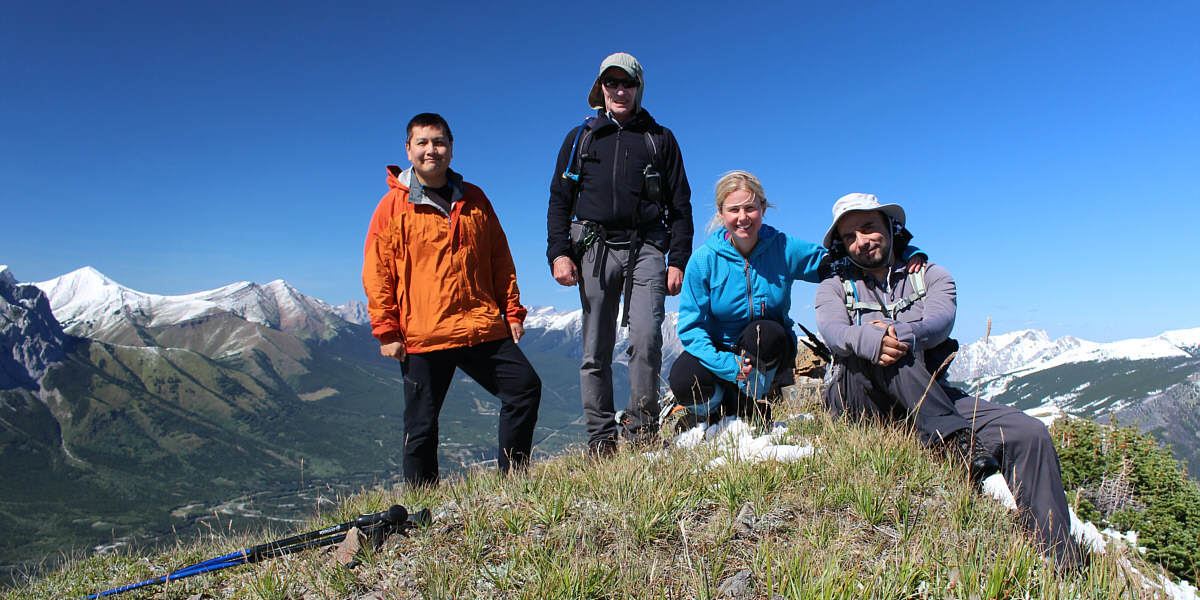 It's all downhill from here, both literally and figuratively!