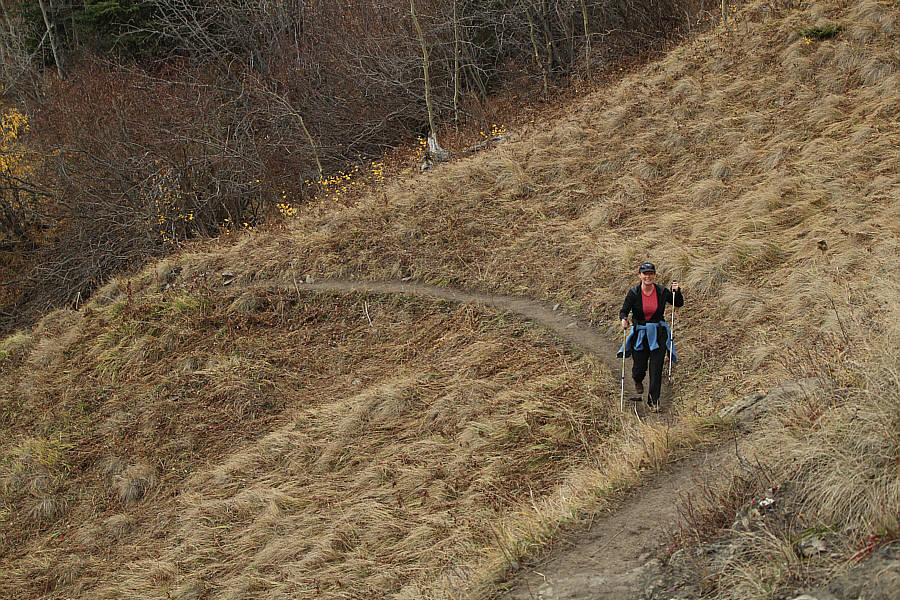 She looks like she is really enjoying herself!
