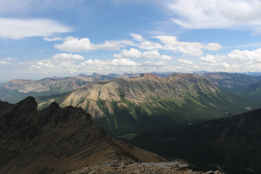 Can you spot Castle Peak and Windsor Mountain?
