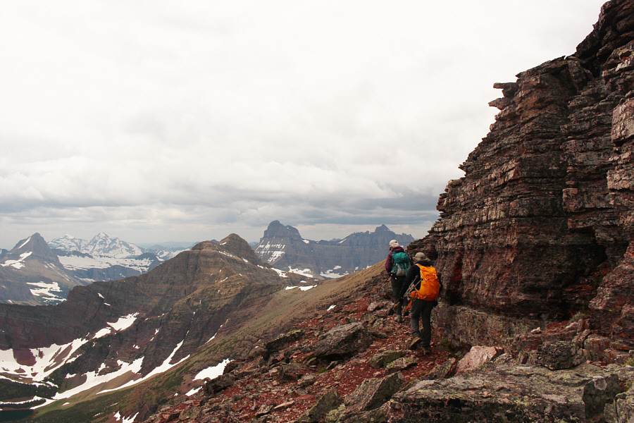 Mount Wilbur and Iceberg Peak look enticing in the distance...