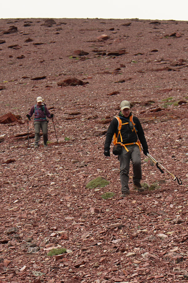 Looks like they're hiking on Mars!