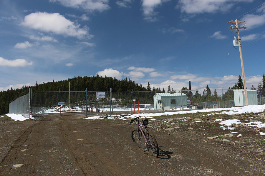 Ahhh...it's nice to walk without having to push the bike!