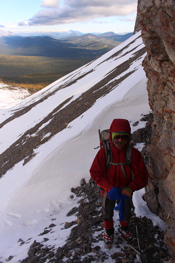 Zosia is as cold as she looks! ;-)