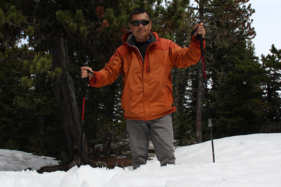 Rivals the summit views of Exshaw Mountain!