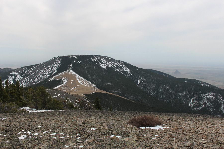 I will come back in the future to visit all the telecommunication structures on this peak!