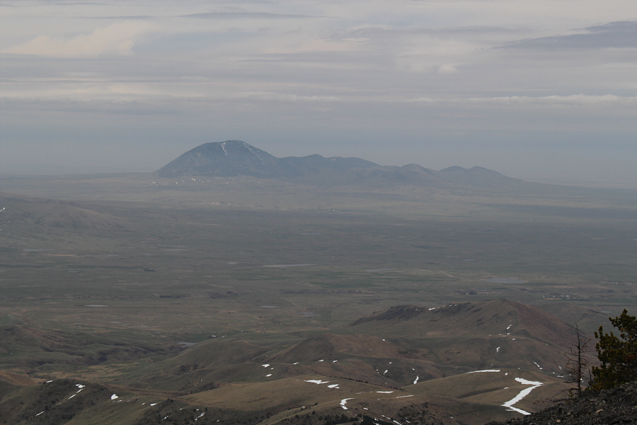 At this point, I wasn't even sure I would be climbing West Butte on this day...