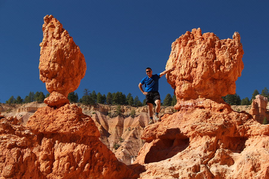 Truly between a rock and a hard place!