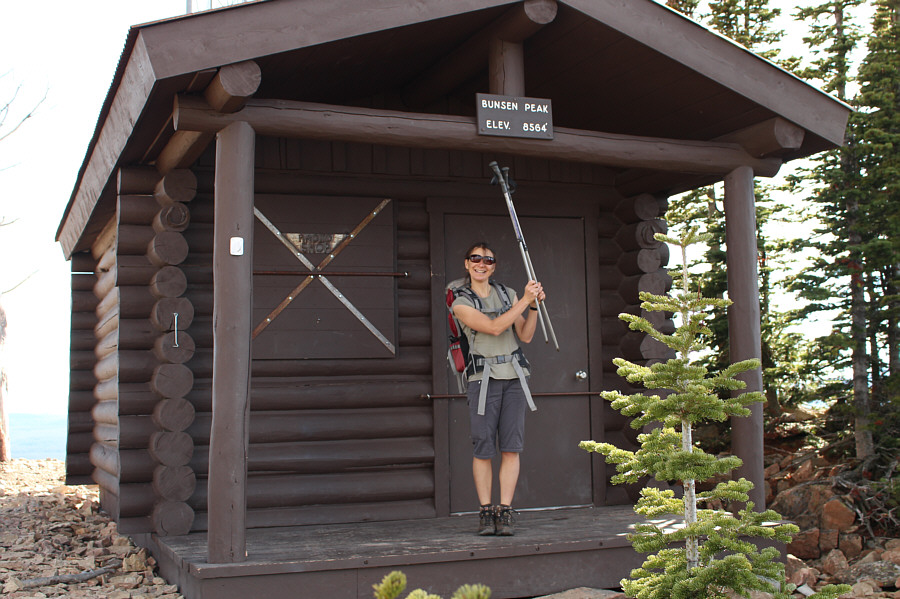 Not much views from this summit!