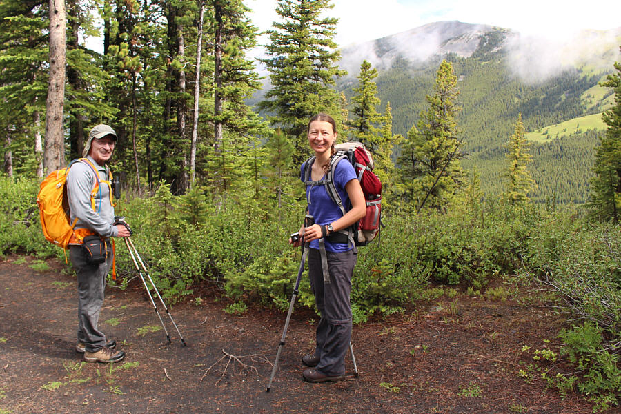 No rain; we lucked out again!