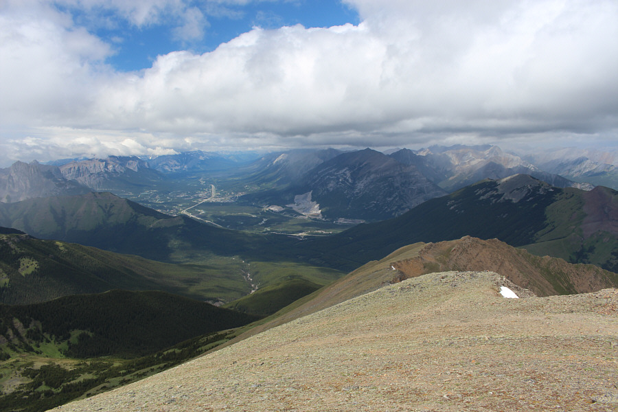 Not the best views, but at least the sun is out!