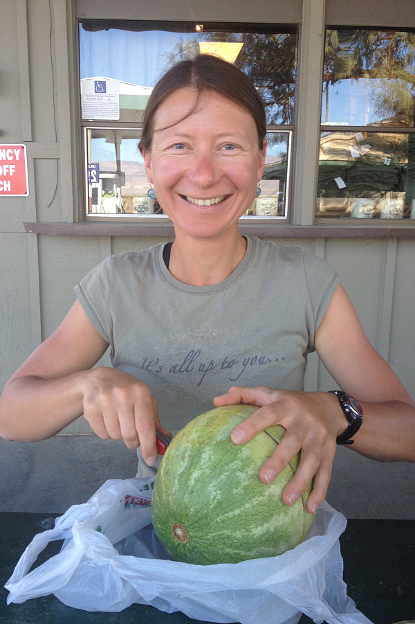 Unfortunately, the watermelon was so-so...