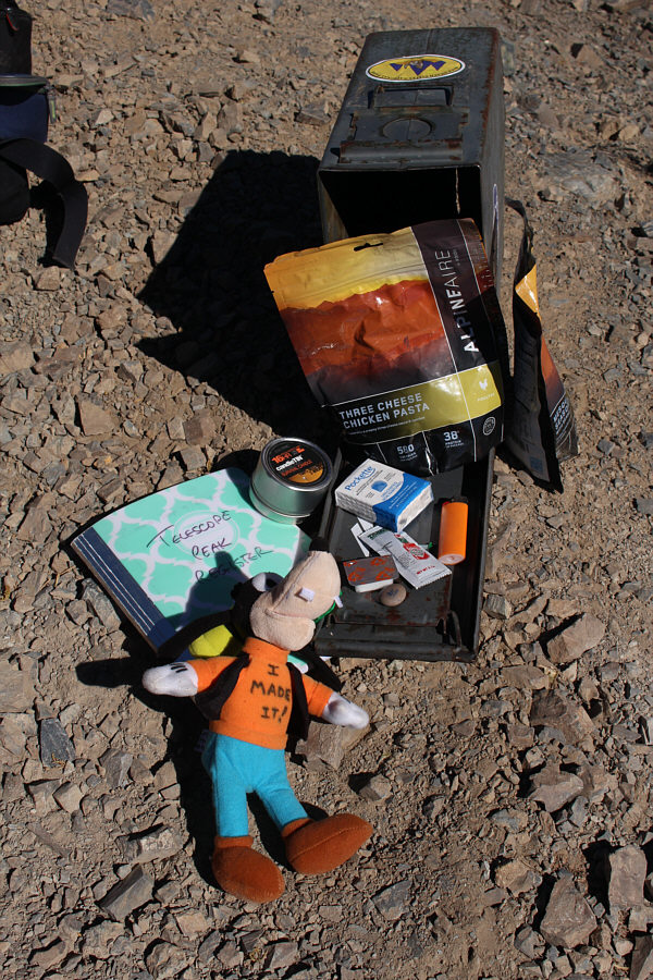 Pasta and tabasco--we could have a helluva meal up here!