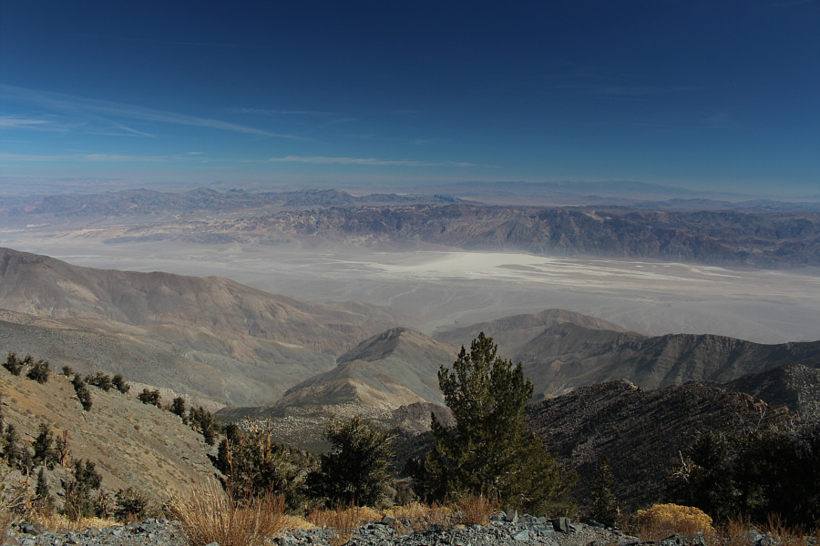 Some crazy people climb Telescope Peak from Badwater Basin!