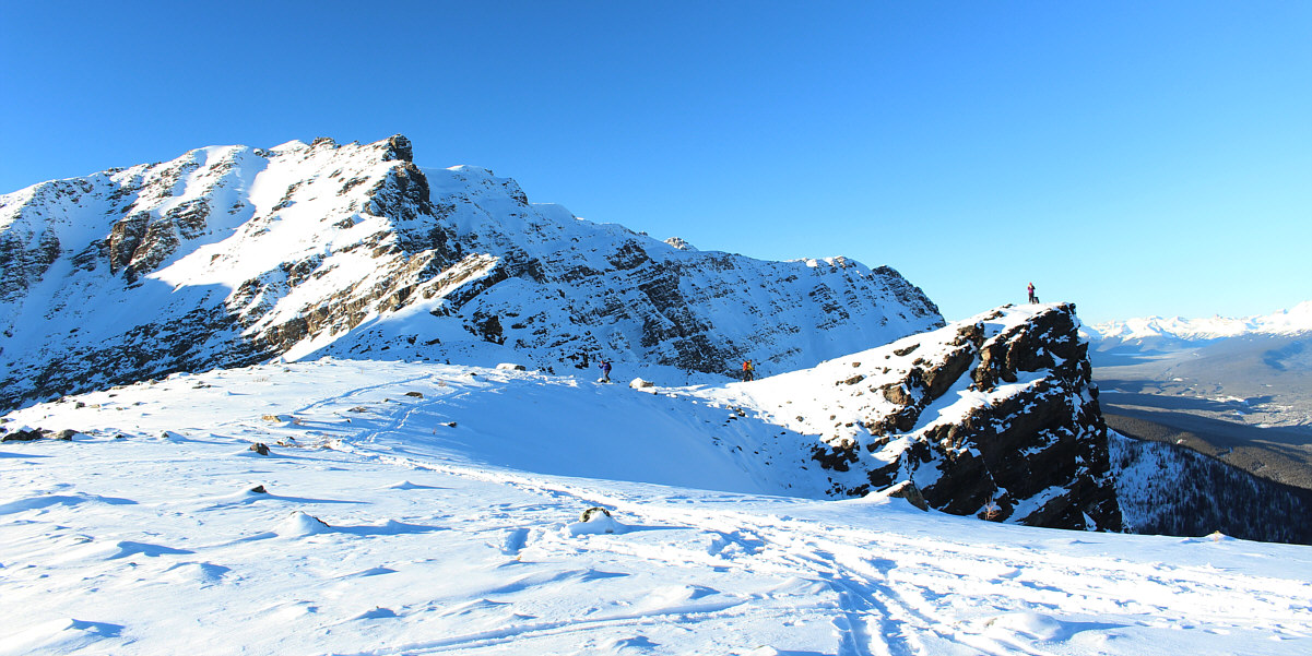Watch the rocks around here if you're on skis!