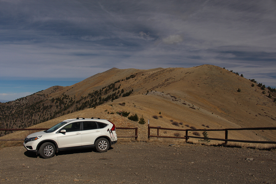 Gotta love starting a hike above tree line!