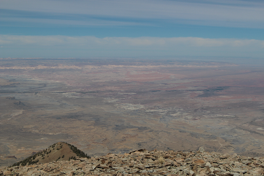 Looks like a whole lotta nothing from up here!