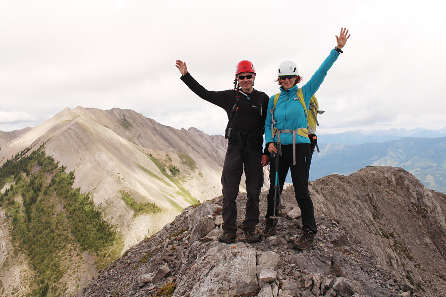 The outlier is actually the peak that most people see from the highway.