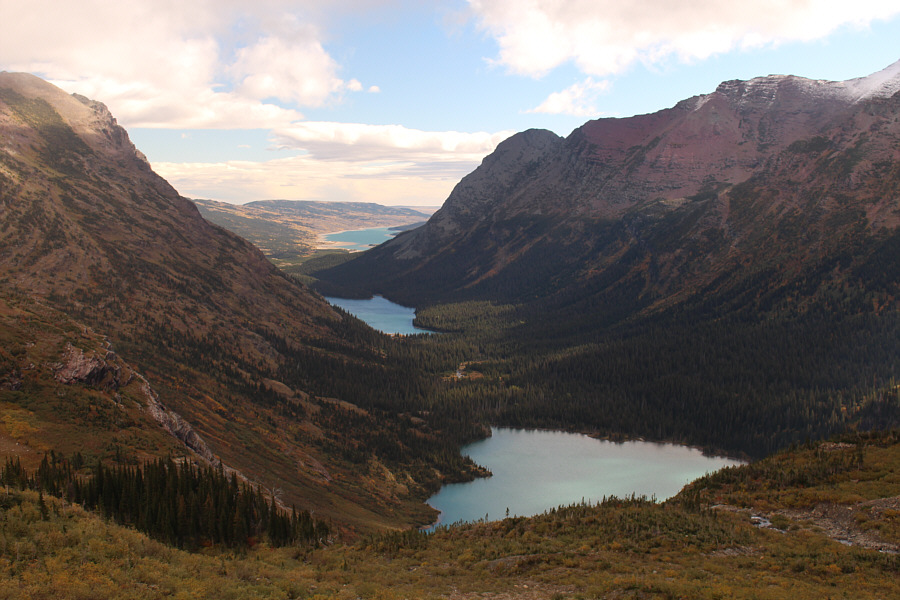 It didn't even seem like a long hike to get here.