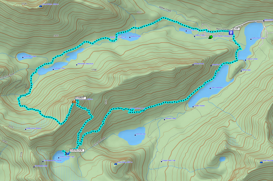 The lousy weather spoiled what would have been phenomenal views, so it is worth waiting for a sunny day to do this one.