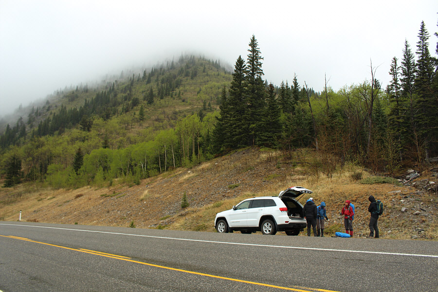 It's gonna be a wet day in the hills...