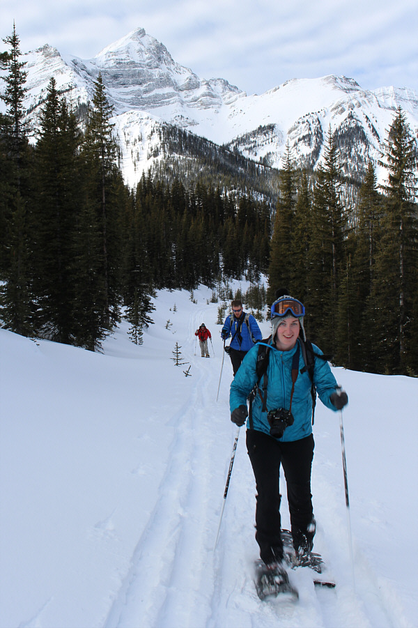 At least we're staying out of the ski tracks now!