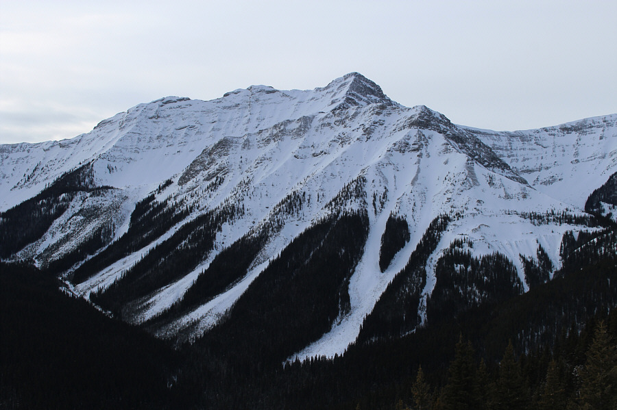 Not an easy mountain to access.