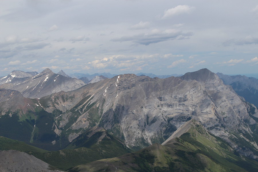 I wonder if my old ice axe is still somewhere on Mount Kidd South Summit...