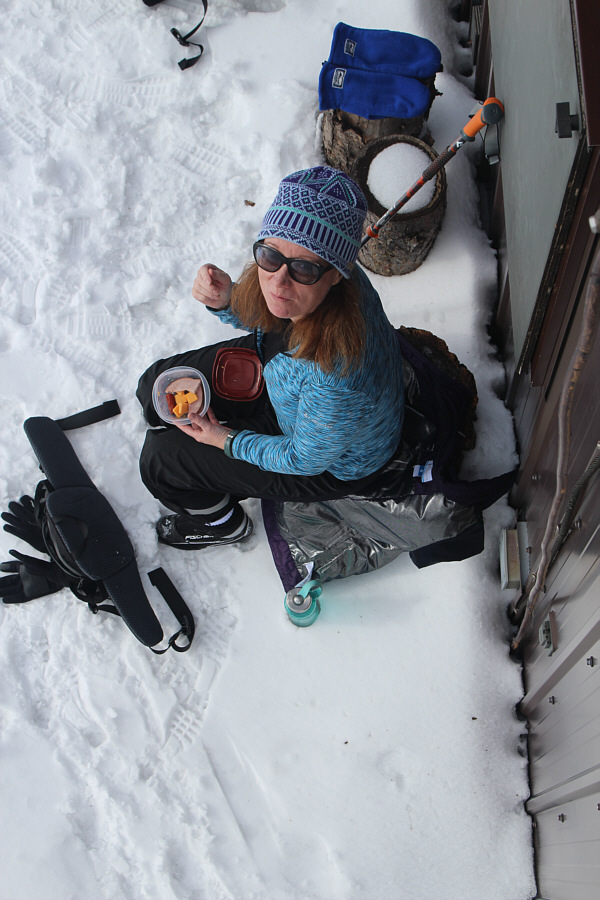 Mmmm...cheese and salami!