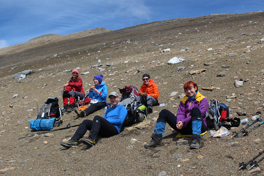 Grace brought pizza!