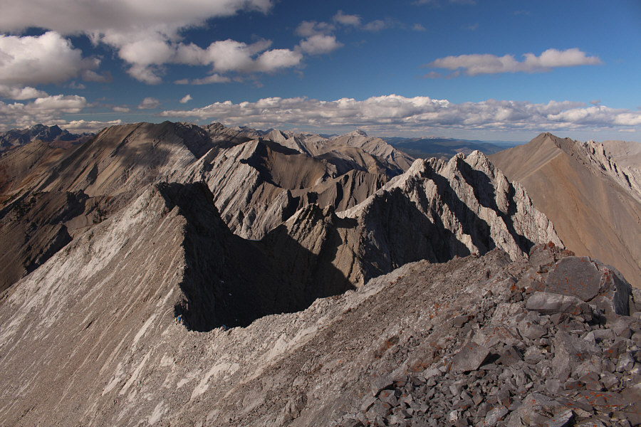 Wonder what everyone is doing back at Peak 1? Chillin'?