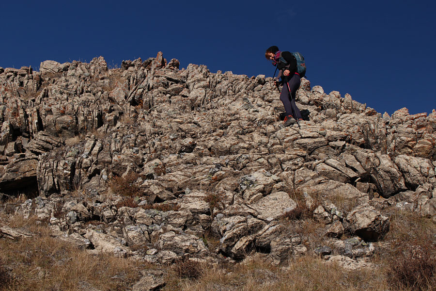 How about some dance moves on this rock, Dorota?