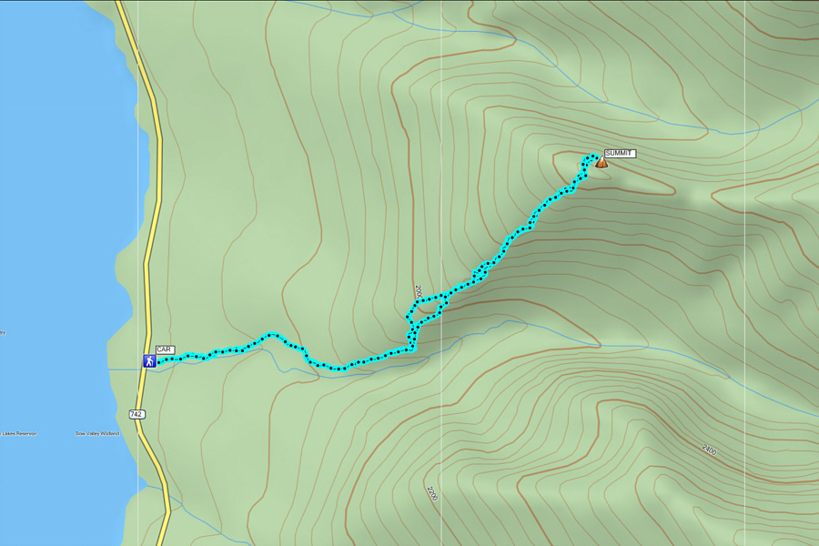 A real gem of a hike--thank you, Bob Spirko!