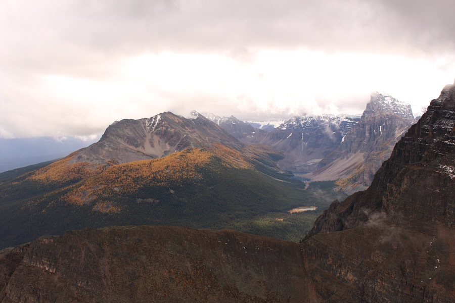 The ridge in the foreground might be a worthwhile objective in the future...