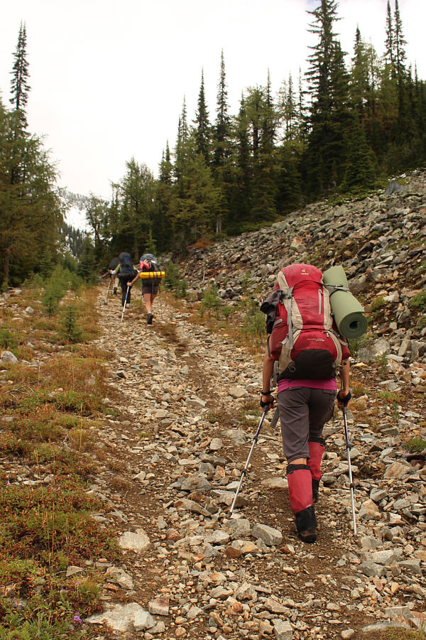 We're still not sure where we will be staying for the night at this point!