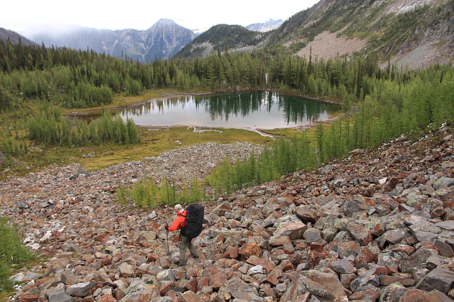 Well, there are certainly worse places to camp...