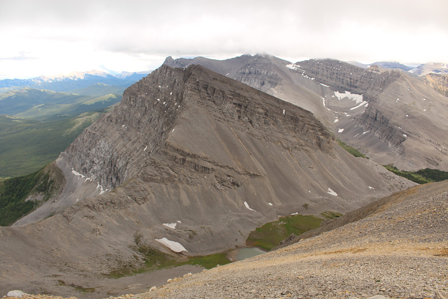 Zosia has climbed Mount Strachan already. I have some catching up to do!
