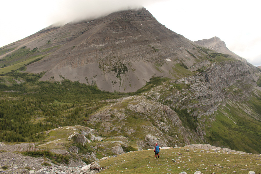 Need to go left a bit here to avoid some drop-offs.