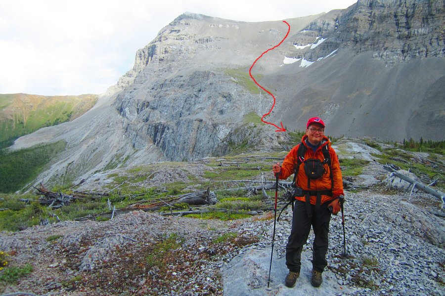 I wouldn't want to ascend Mount Muir this way though!