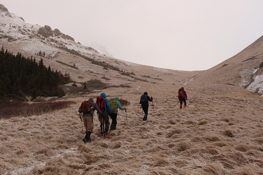 It doesn't look like it, but the weather is pretty miserable at this point!